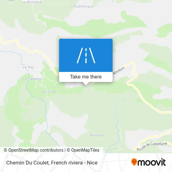 Chemin Du Coulet map