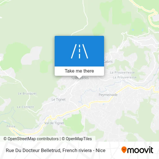 Rue Du Docteur Belletrud map