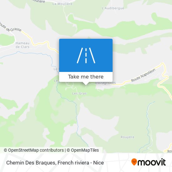 Chemin Des Braques map