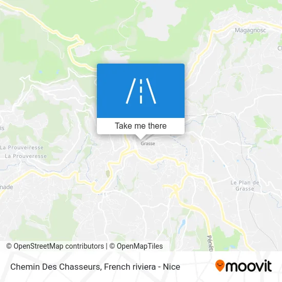 Chemin Des Chasseurs map