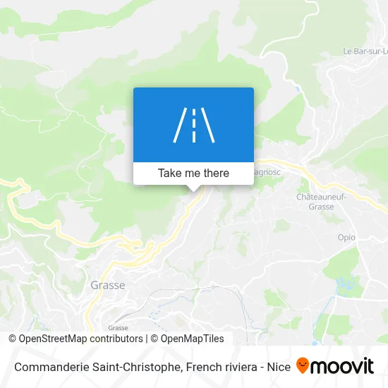 Commanderie Saint-Christophe map