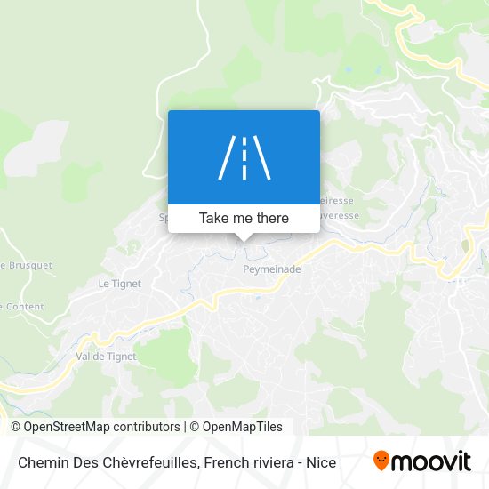 Chemin Des Chèvrefeuilles map