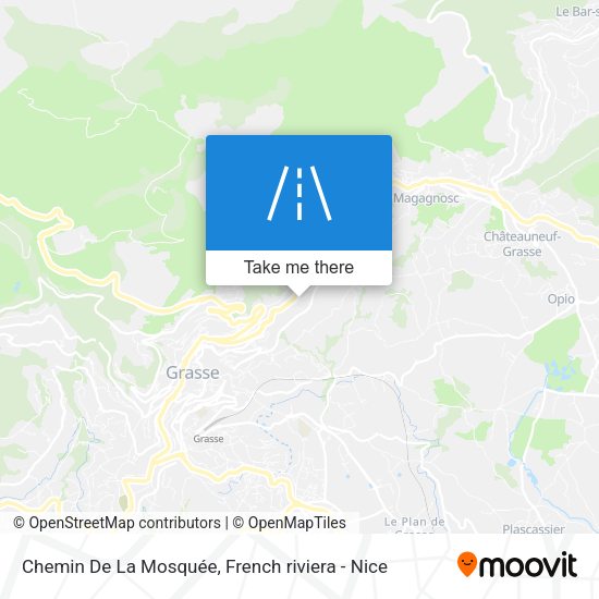 Chemin De La Mosquée map