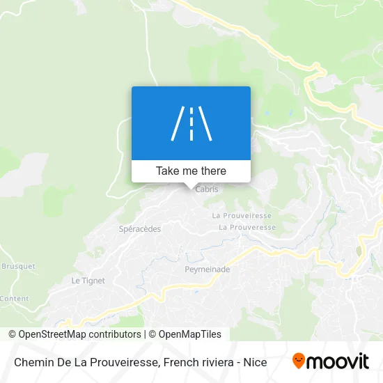 Chemin De La Prouveiresse map