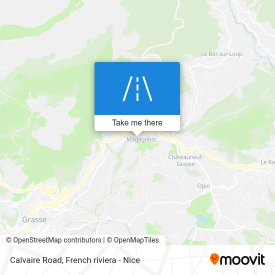 Chemin Du Calvaire map