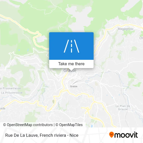 Rue De La Lauve map