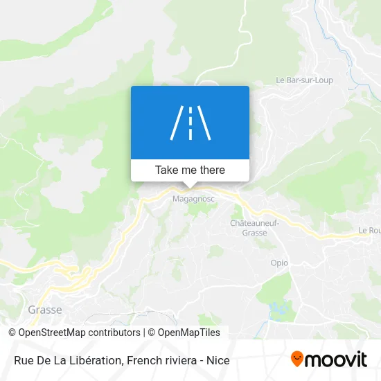Rue De La Libération map
