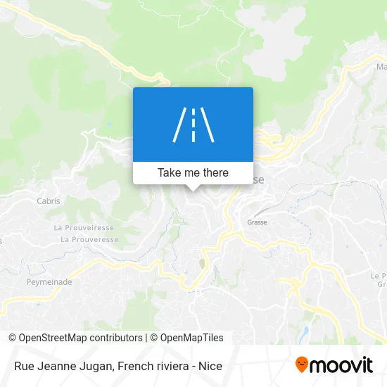 Rue Jeanne Jugan map