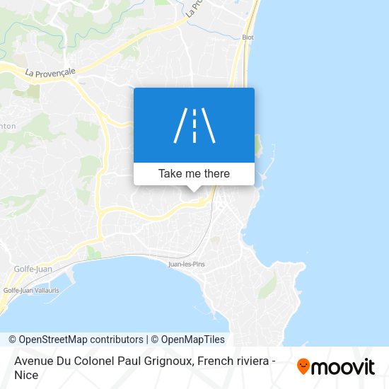 Avenue Du Colonel Paul Grignoux map