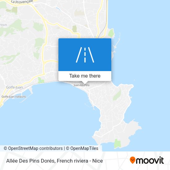 Allée Des Pins Dorés map