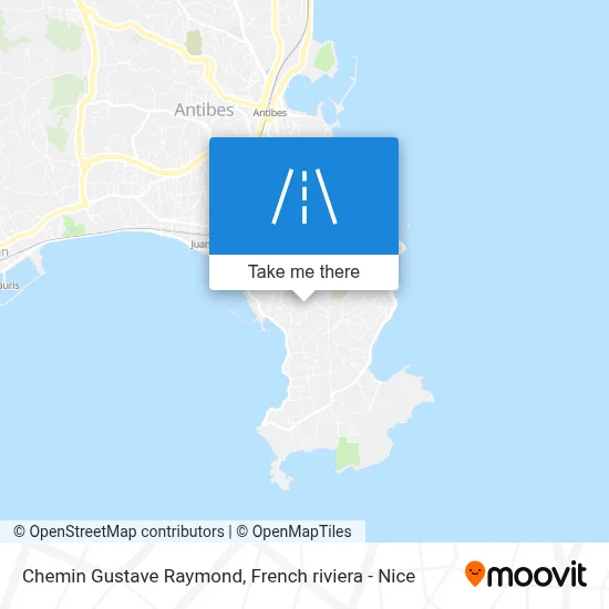 Chemin Gustave Raymond map