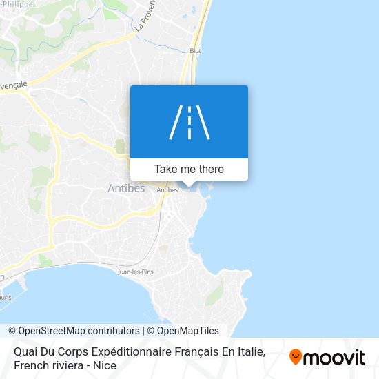 Quai Du Corps Expéditionnaire Français En Italie map
