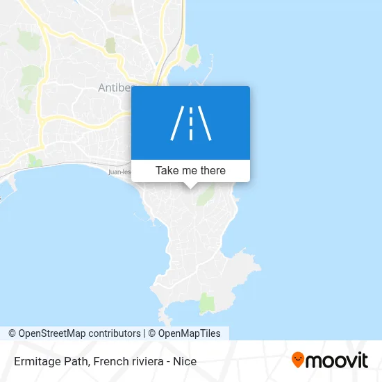 Chemin De L'Ermitage map