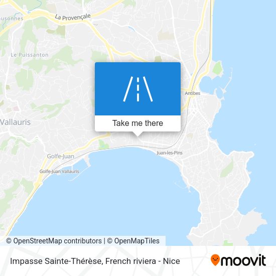 Impasse Sainte-Thérèse map