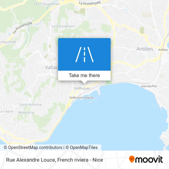 Mapa Rue Alexandre Louce