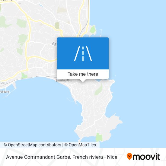 Avenue Commandant Garbe map