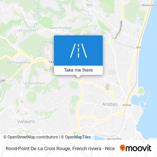 Rond-Point De La Croix Rouge map