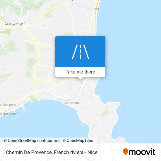 Chemin De Provence map