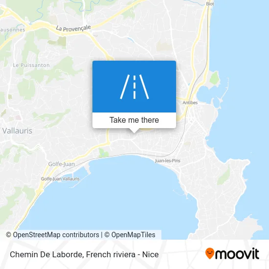 Chemin De Laborde map