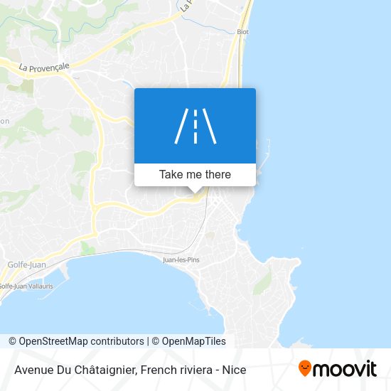 Avenue Du Châtaignier map