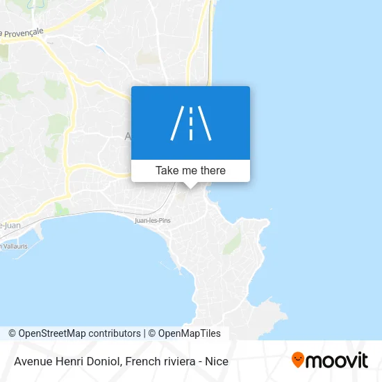Avenue Henri Doniol map