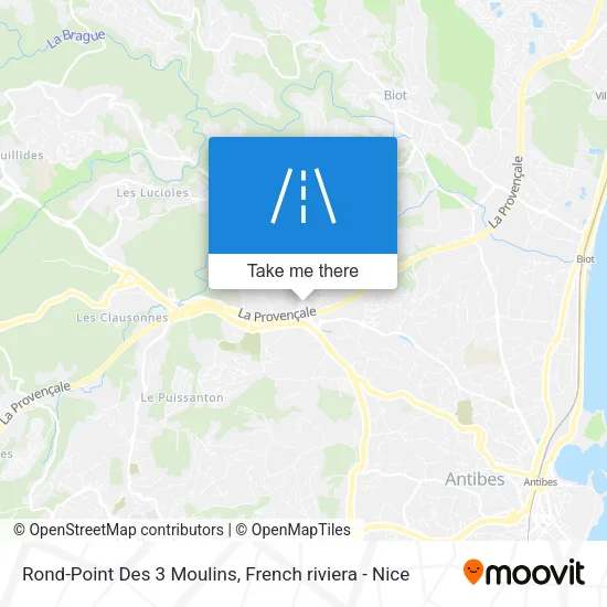Rond-Point Des 3 Moulins map