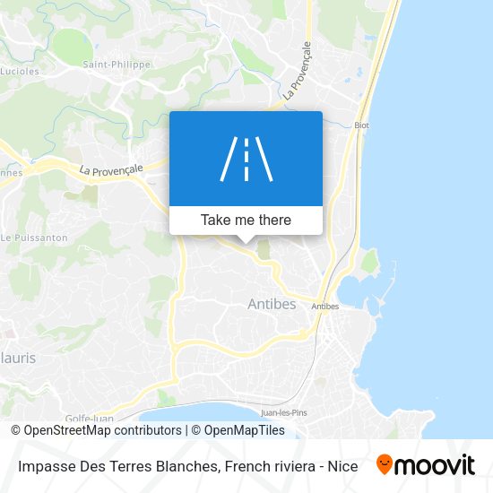 Impasse Des Terres Blanches map
