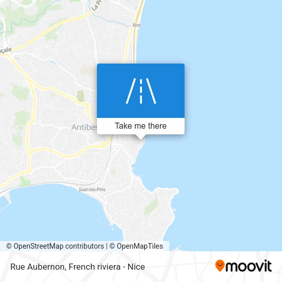 Rue Aubernon map