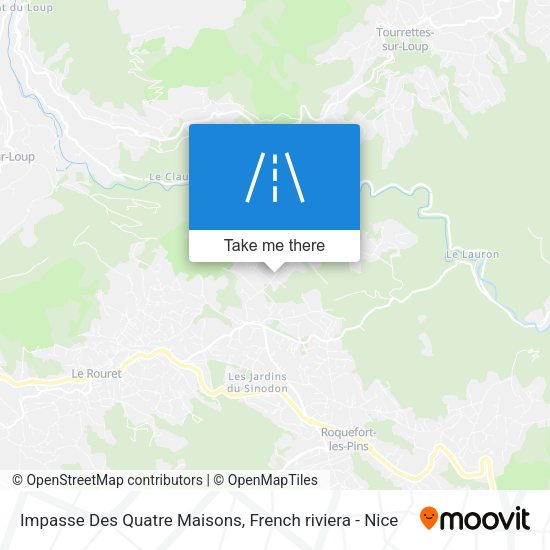 Impasse Des Quatre Maisons map