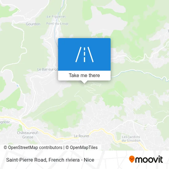Chemin De Saint-Pierre map