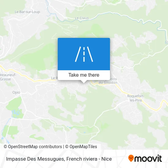 Impasse Des Messugues map