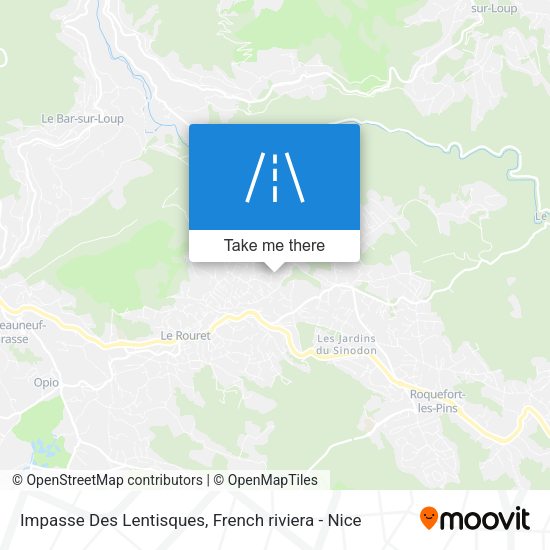 Impasse Des Lentisques map
