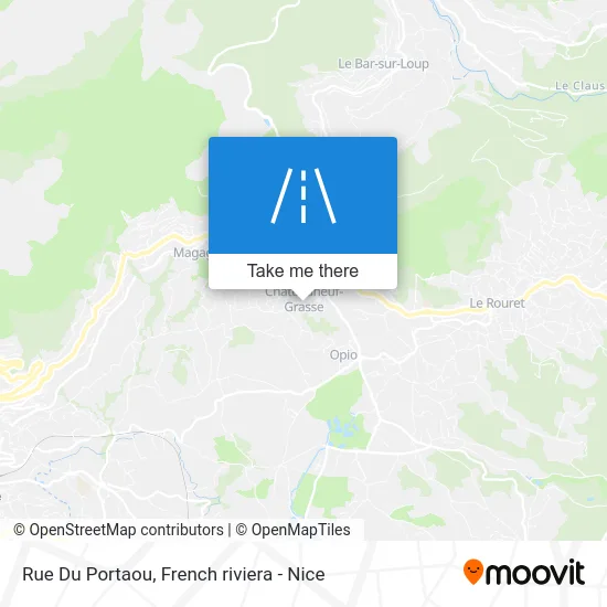 Rue Du Portaou map
