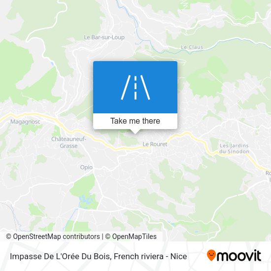 Impasse De L'Orée Du Bois map