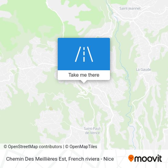 Chemin Des Meillières Est map