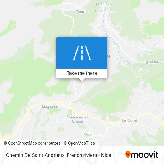 Chemin De Saint-Andrieux map