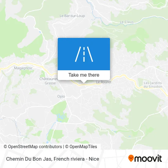 Chemin Du Bon Jas map