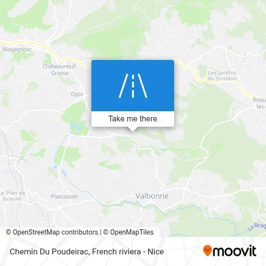 Chemin Du Poudeirac map