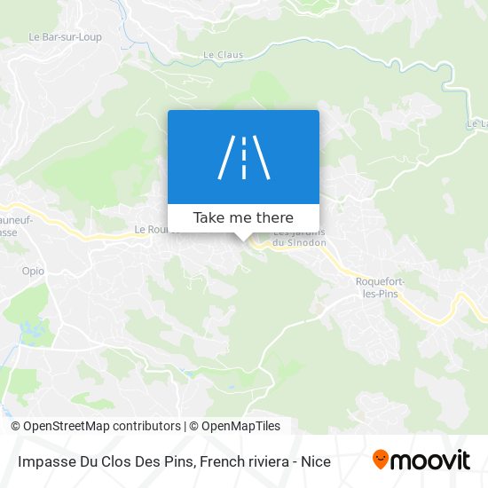 Impasse Du Clos Des Pins map