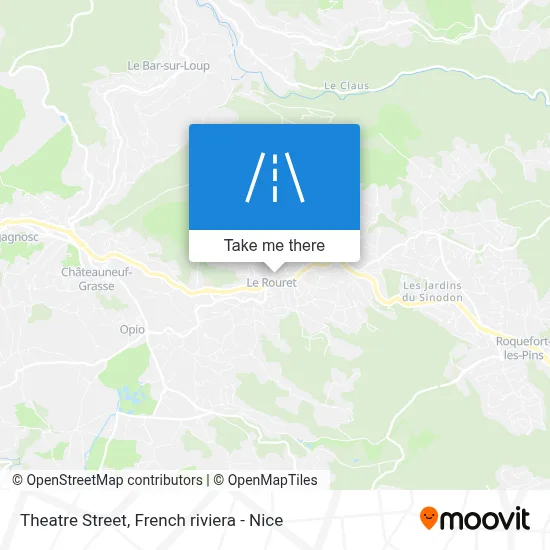 Rue Du Théâtre map