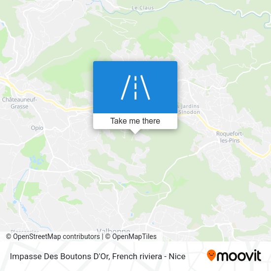 Impasse Des Boutons D'Or map