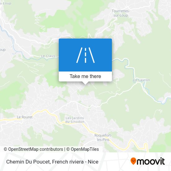 Chemin Du Poucet map