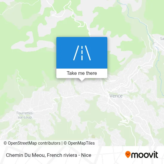 Chemin Du Meou map