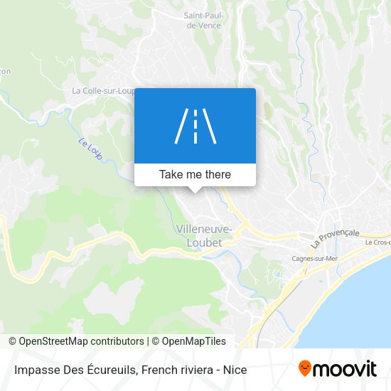 Impasse Des Écureuils map