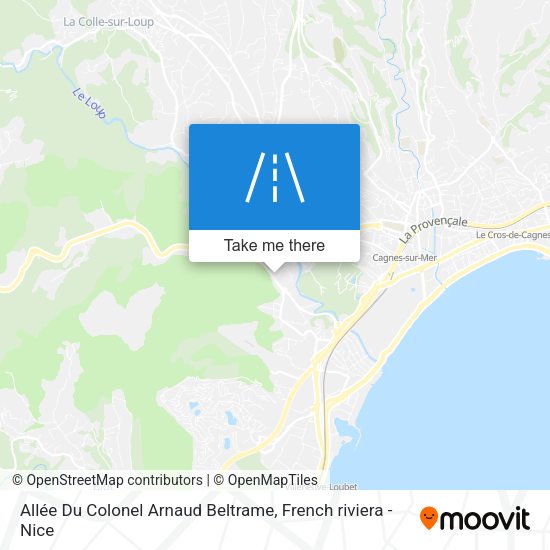 Allée Du Colonel Arnaud Beltrame map