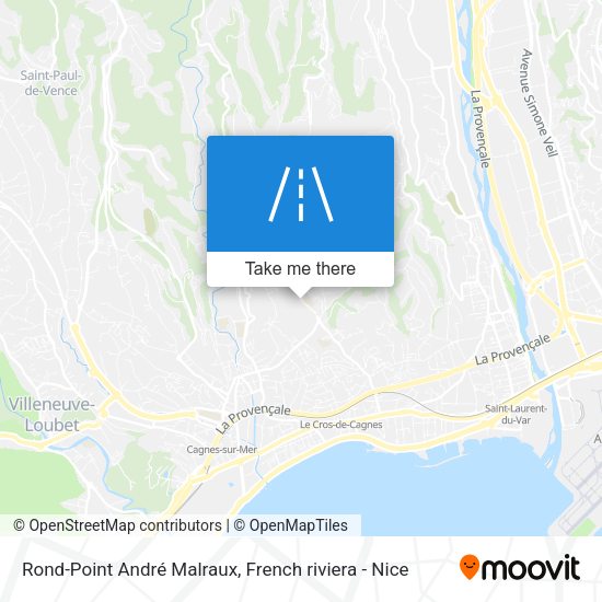 Rond-Point André Malraux map