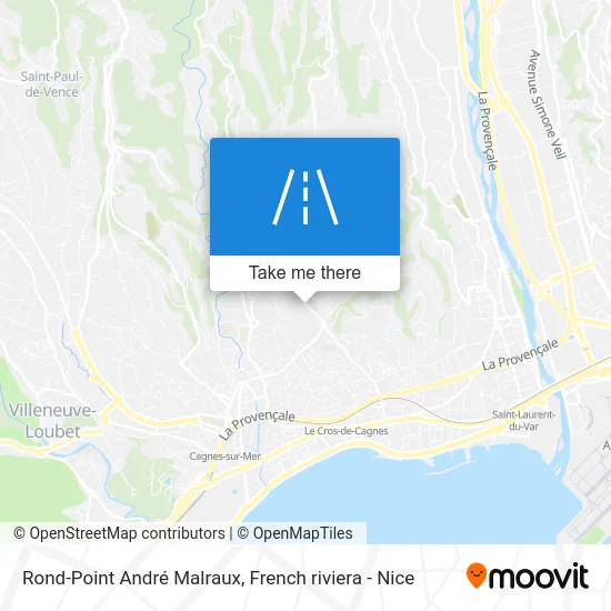 Rond-Point André Malraux map