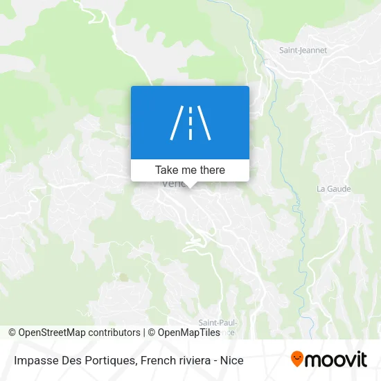 Impasse Des Portiques map