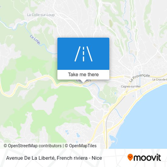 Avenue De La Liberté map