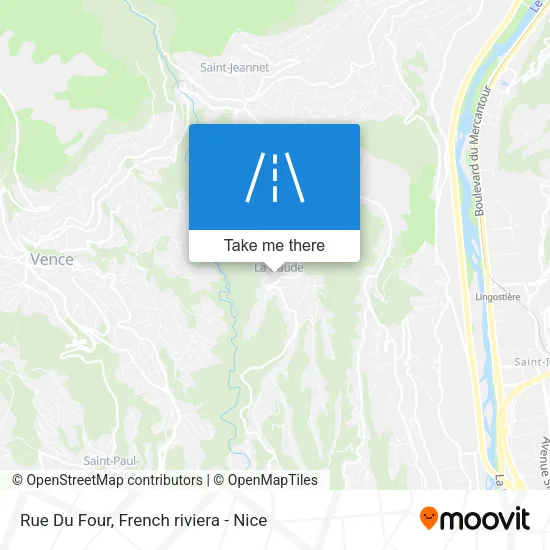 Rue Du Four map